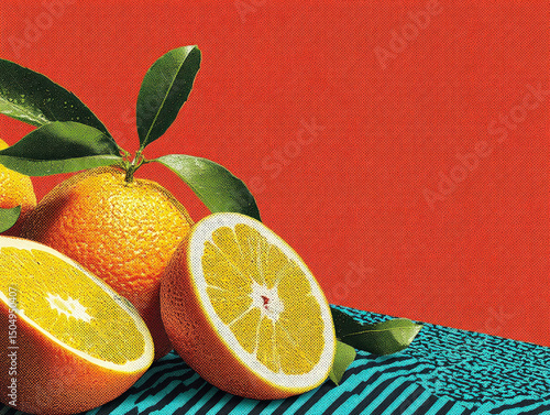 Orange Cartoon Background