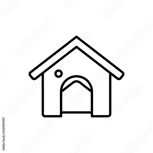 Dog house icon