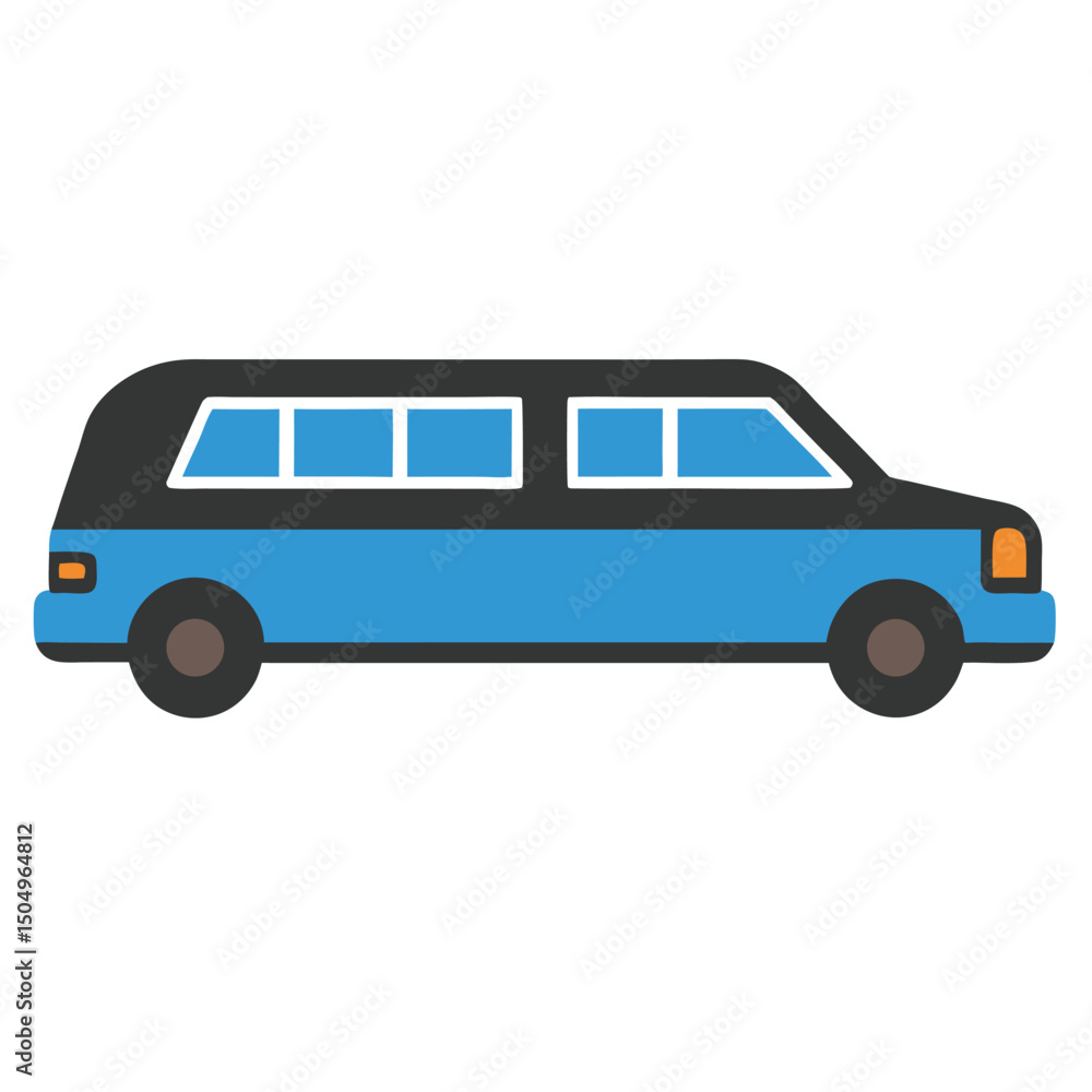 Vector illustration of an automobile vehicle for transport and travel design Vector illustration of an automobile vehicle for transport and travel design
