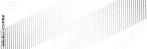 Slant line halftone gradation texture. Fading diagonal stripe gradient background. Black oblique pattern backdrop. Vanishing thin parallel line wallpaper for overlay