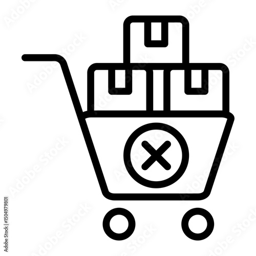 abandoned cart icon