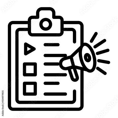 Content marketing icon