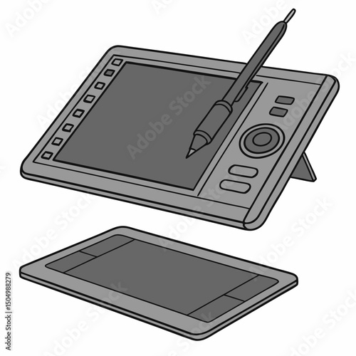 graphic tablet new qualityful design & vector art