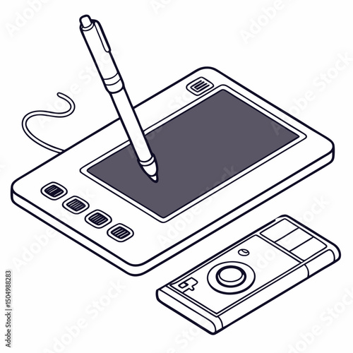 graphic tablet new qualityful design & vector art