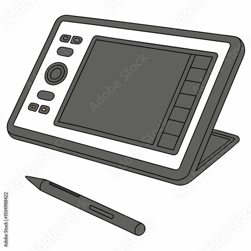 graphic tablet new qualityful design & vector art