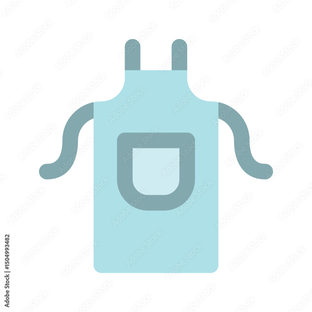 Apron icon. Perfect for cooking, baking, or chef designs. Apron icon. Perfect for cooking, baking, or chef designs.
