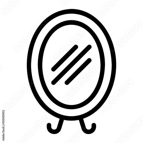 mirror line icon