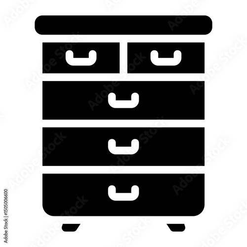 drawers glyph icon