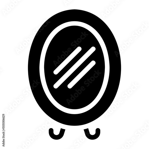 mirror glyph icon