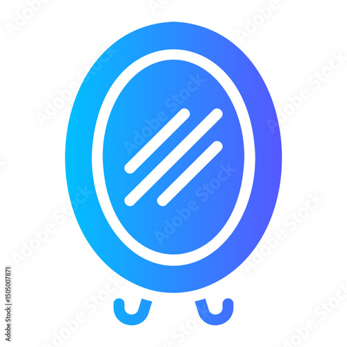mirror gradient icon