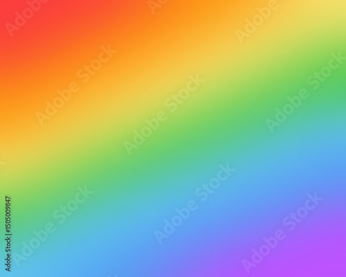 Wallpaper Mural Rainbow background with bright gradient pattern. Abstract iridescent red, blue, yellow, orange, green, pastel blue and purple texture.  Torontodigital.ca