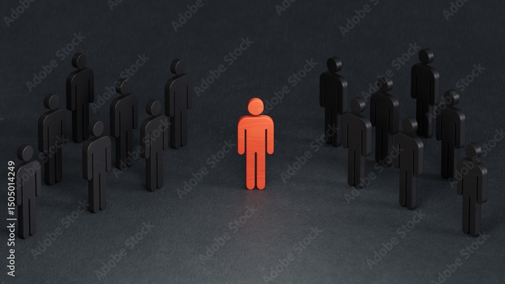 Team of with king and pawn standing on hexagon pattern floor. Competition, game, war, confront and planning concepts.3D rendering on black background. Team of with king and pawn standing on hexagon pattern floor. Competition, game, war, confront and planning concepts.3D rendering on black background.