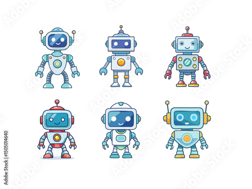 Robot cartoon