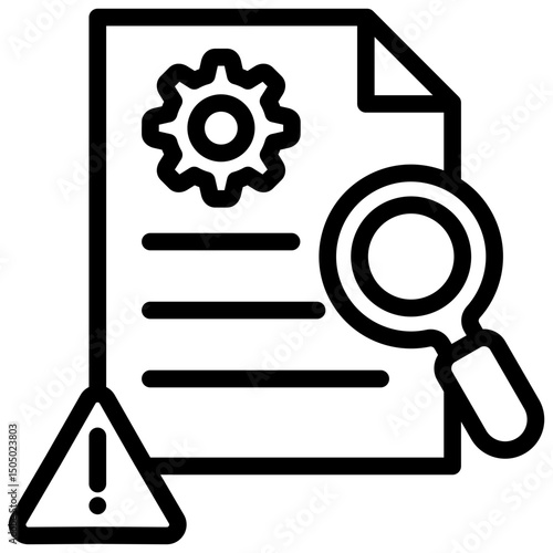 Risk Analysis Icon