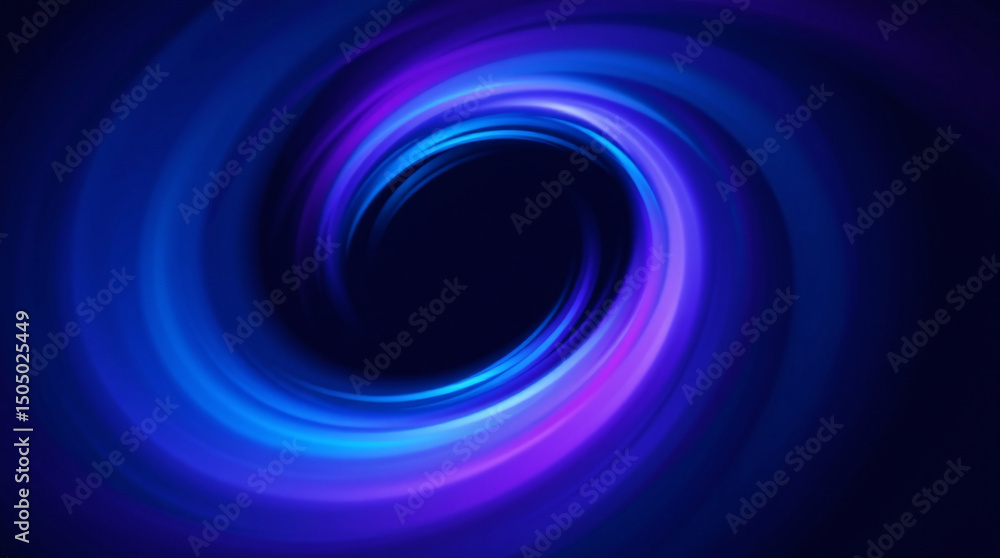 Spiral graphic made of smooth color gradients spins quietly in a luminous violet field. Spiral graphic made of smooth color gradients spins quietly in a luminous violet field.