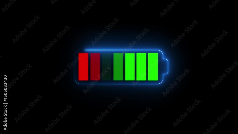 Battery charging icon set.glowing neon symbol of vertical symbol of charging empty battery isolated on black background. glowing battery icon with Lightning bolt symbol. 4k video Battery charging icon set.glowing neon symbol of vertical symbol of charging empty battery isolated on black background. glowing battery icon with Lightning bolt symbol. 4k video