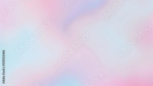 Soft Pink and Blue Pastel Gradient | Blurry Smooth Background for Design Projects