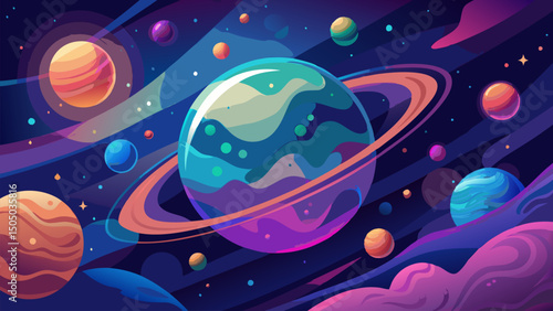 Cosmic Dreams. A Vibrant Journey Through the Universe