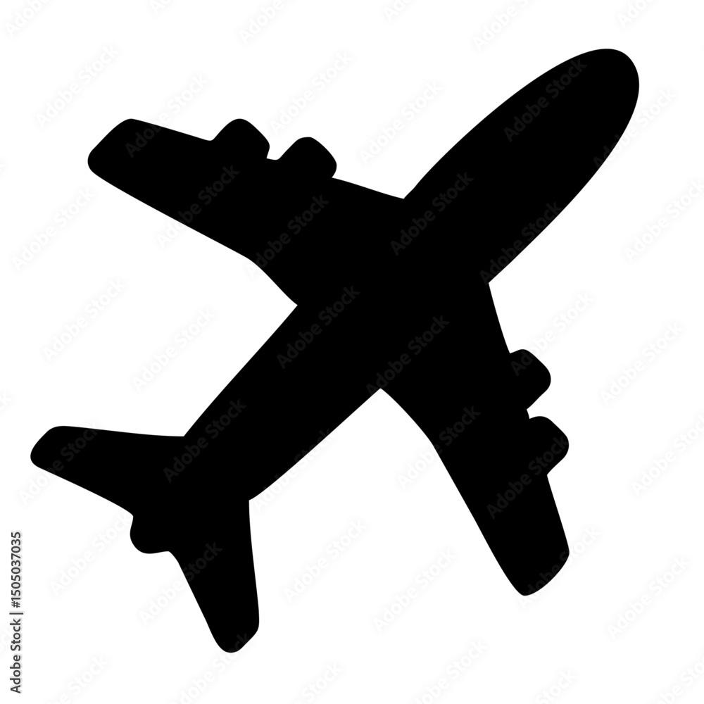 Obraz premium airplane silhouettes