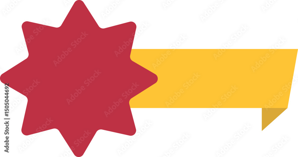 Obraz premium Discount Badge Illustration Element