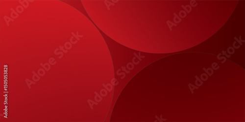 simple red abstract background. Dynamic shapes composition for banner and presentation