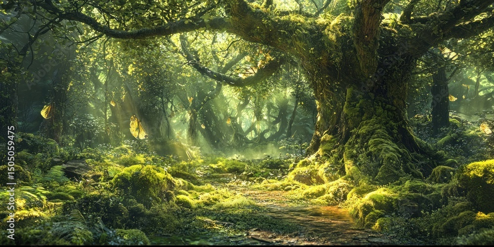 Enchanted Mossy Forest Enchanted Mossy Forest