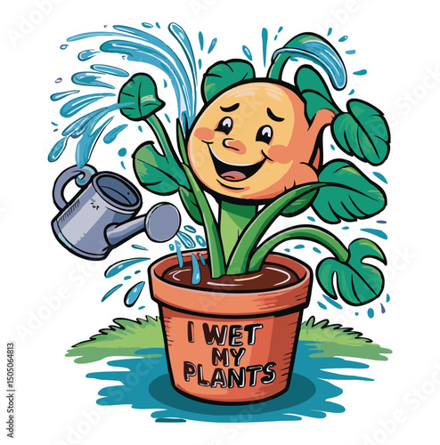 A fresh and vibrant illustration of green plants, featuring leaves, stems, and natural growth elements. Perfect for gardening projects, eco-friendly brands, wellness products, botanical blogs, and nat