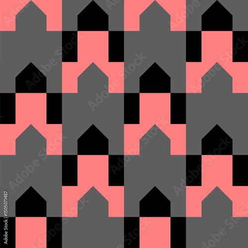 Abstract geometric seamless...