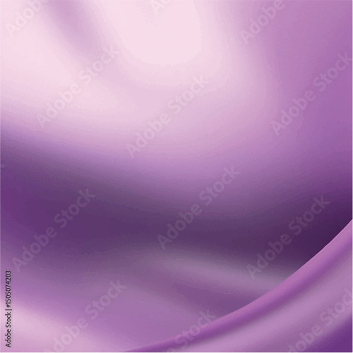 Smooth elegant purple silk drapery background. Textile texture. Vector illustration