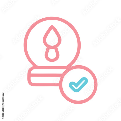 Donation Certificate Stamp Icon – Charity, Recognition, Appreciation Symbol