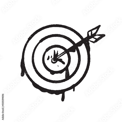 set of an Sport Equipment Graffiti Target