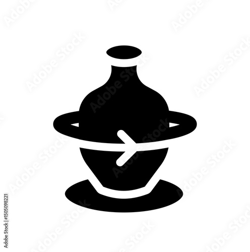 spin earthen jar
