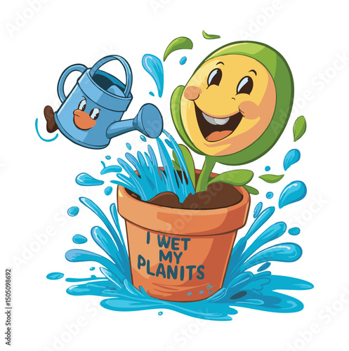 A fresh and vibrant illustration of green plants, featuring leaves, stems, and natural growth elements. Perfect for gardening projects, eco-friendly brands, wellness products, botanical blogs, and nat