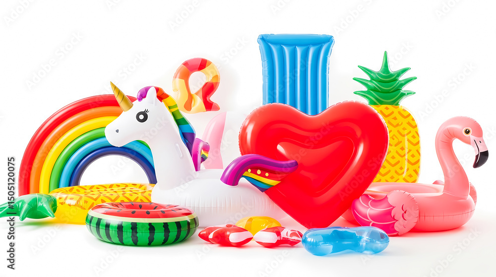 Obraz premium Colorful Inflatables