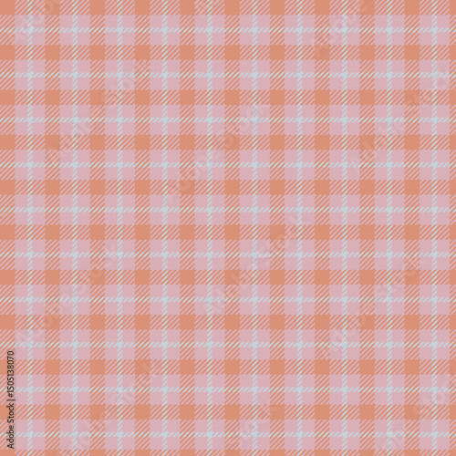 Delicate Pink and Blue Gingham Pattern