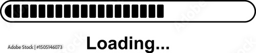 Loading bar. Retro progress bars on white and black screens. Search vector loading vector isolated on transparent of loading and buffering symbols for websites, app, logo load design.