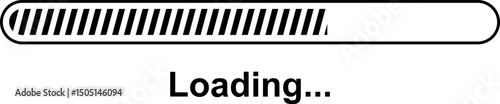 Loading bar. Retro progress bars on white and black screens. Search vector loading vector isolated on transparent of loading and buffering symbols for websites, app, logo load design.