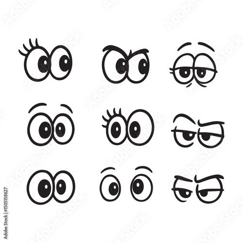 Eye and Vision Expression Icons