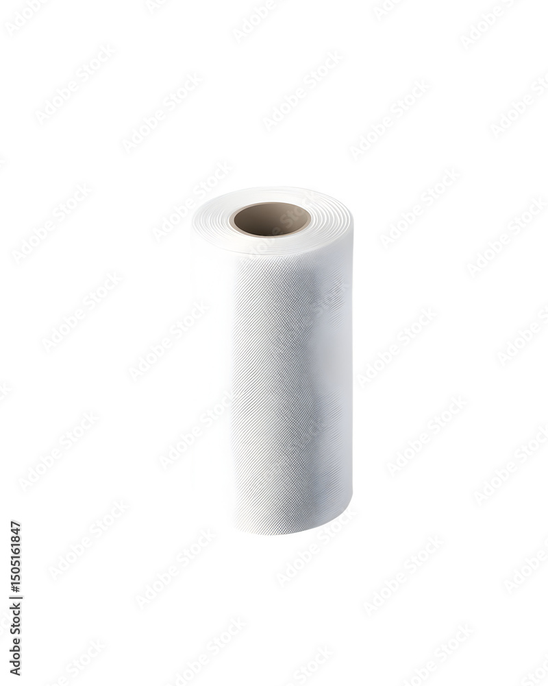Roll of white textured vacuum sealer bag material isolated on a black background for packaging food isolated, transparent, white, backgrounds, png, cut out, clipping, path, social media, 4k full hd im Roll of white textured vacuum sealer bag material isolated on a black background for packaging food isolated, transparent, white, backgrounds, png, cut out, clipping, path, social media, 4k full hd im