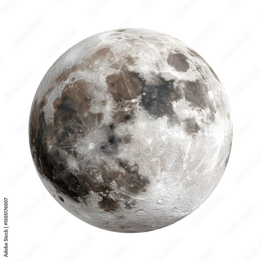 Full moon isolate on white background Full moon isolate on white background