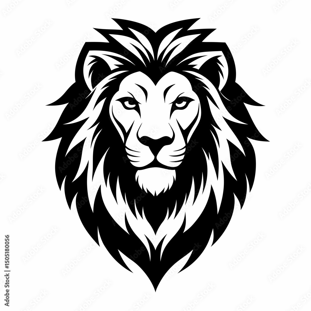 Lion head logo icon Lion head logo icon