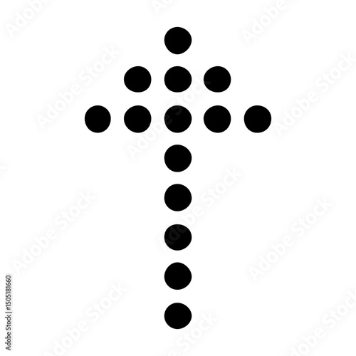 Up arrow vector icon. scroll illustration sign. Direction symbol or logo.
