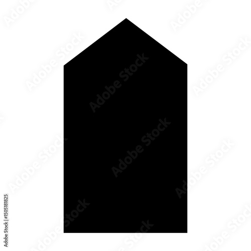 Up arrow vector icon. scroll illustration sign. Direction symbol or logo.