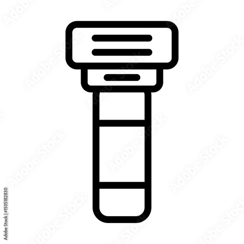 Razor line icon