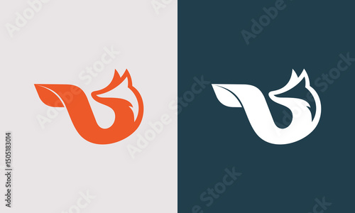 Vector illustration of fox symbol or icon design