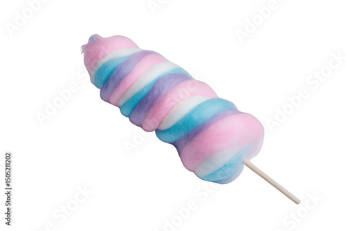 Sweet Pastel Cotton Candy White Background Transparent Background