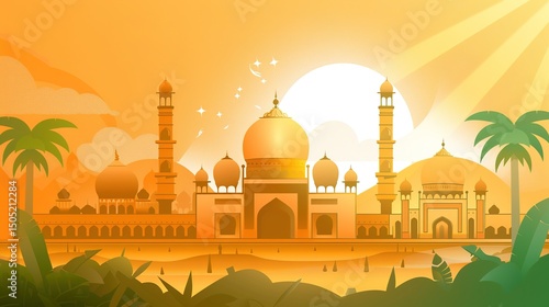 Republic Day Flyer Background: Ink Rhythms Convey Grand Narratives, Spreading a Visual Manifesto of the Blending of Fiery Passion and Celebratory Splendor