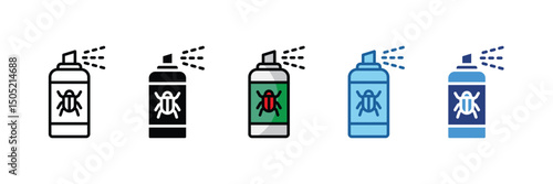 Bug Spray  Icon Element For Design