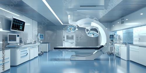 Modern Medical Testing Equipment in Clinical Laboratory