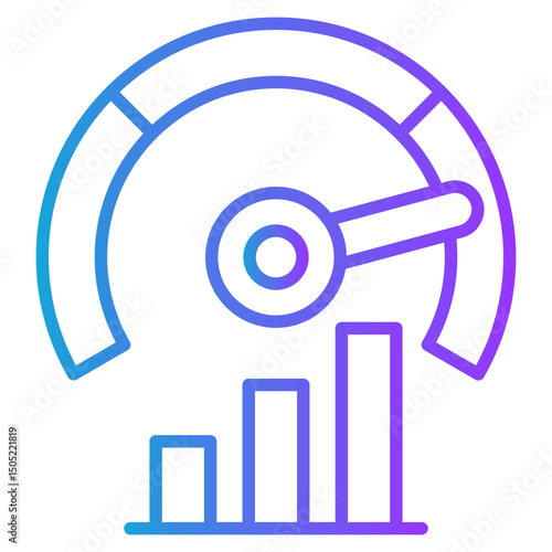 Performance gradient color icon Free Download Performance gradient color icon - GFXLoad
